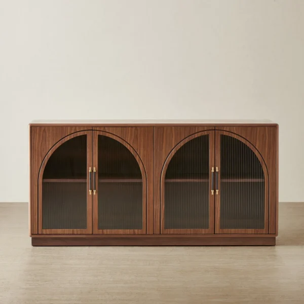 Costanza Mocha Walnut Brown Wooden Sideboard